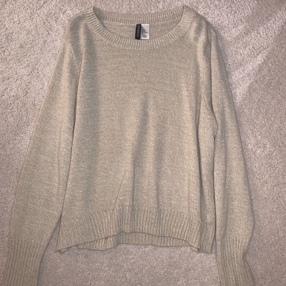 Beige sweater